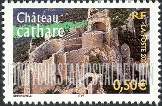 FindYourStampsValue: Aspects of Life in the French Regions Type of 2003: Castle ruins