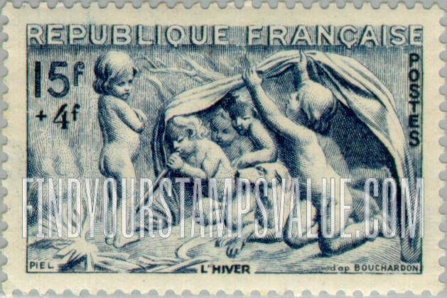 FindYourStampsValue: SEMI-POSTAL - Winter