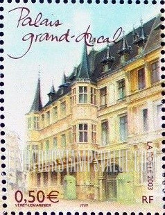 FindYourStampsValue: European Capitals Type of 2002: Grand Duke’s Palace