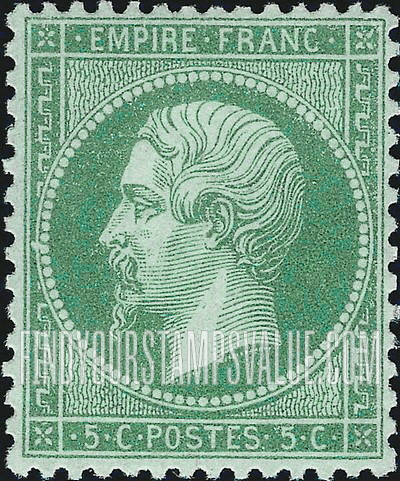 FindYourStampsValue: Emperor Napoleon III