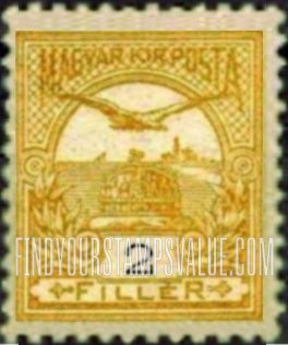 FindYourStampsValue: “Turul” and Crown of Saint Stephen
