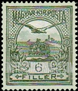 FindYourStampsValue: “Turul” and Crown of Saint Stephen