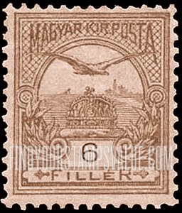FindYourStampsValue: “Turul” and Crown of Saint Stephen