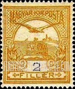 FindYourStampsValue: “Turul” and Crown of Saint Stephen
