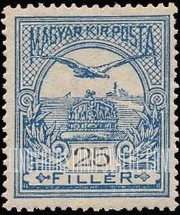 FindYourStampsValue: “Turul” and Crown of Saint Stephen