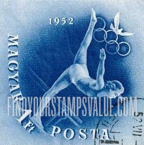 FindYourStampsValue: Woman gymnast