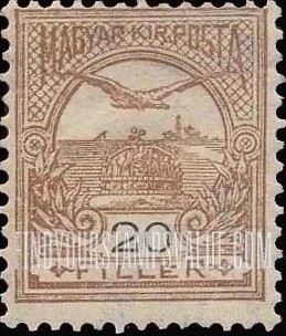 FindYourStampsValue: “Turul” and Crown of Saint Stephen