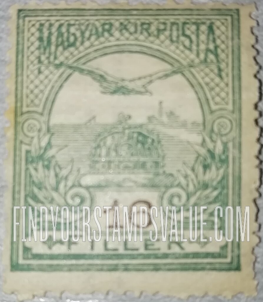 FindYourStampsValue: “Turul” and Crown of Saint Stephen