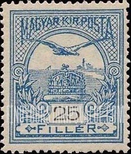 FindYourStampsValue: “Turul” and Crown of Saint Stephen