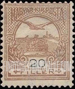 FindYourStampsValue: “Turul” and Crown of Saint Stephen