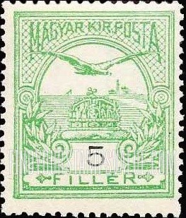 FindYourStampsValue: “Turul” and Crown of Saint Stephen