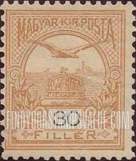 FindYourStampsValue: “Turul” and Crown of Saint Stephen