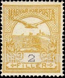 FindYourStampsValue: “Turul” and Crown of Saint Stephen