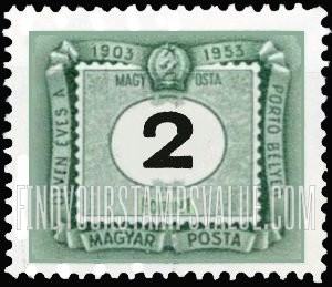 FindYourStampsValue: POSTAGE DUE STAMPS - Numeral value