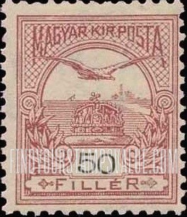 FindYourStampsValue: “Turul” and Crown of Saint Stephen