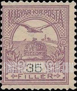 FindYourStampsValue: “Turul” and Crown of Saint Stephen