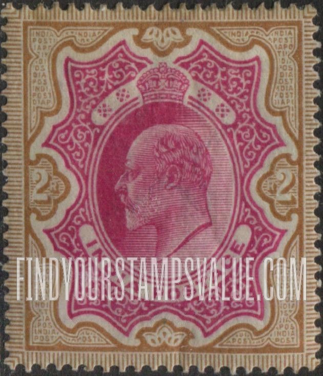 FindYourStampsValue: Empire: King Edward VII - साम्राज्य: राजा एडवर्ड सप्तम