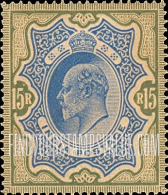 FindYourStampsValue: Empire: King Edward VII - साम्राज्य: राजा एडवर्ड सप्तम
