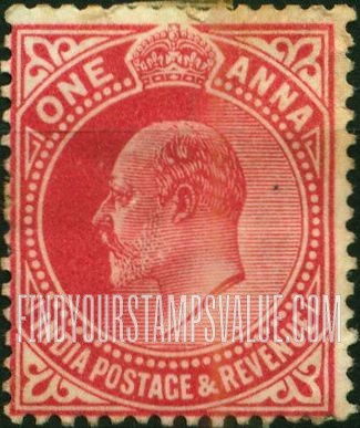FindYourStampsValue: Empire: King Edward VII - साम्राज्य: राजा एडवर्ड सप्तम