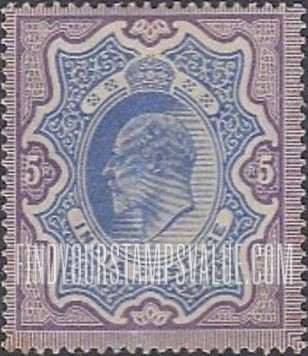 FindYourStampsValue: Empire: King Edward VII - साम्राज्य: राजा एडवर्ड सप्तम