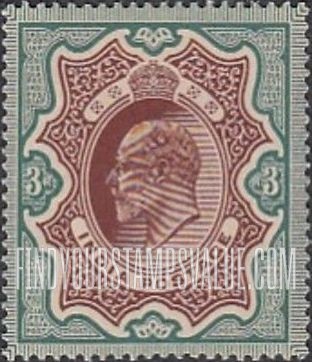 FindYourStampsValue: Empire: King Edward VII - साम्राज्य: राजा एडवर्ड सप्तम