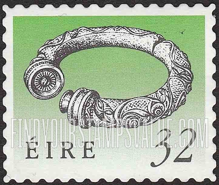 FindYourStampsValue: Art treasures of Ireland: Broighter Collar