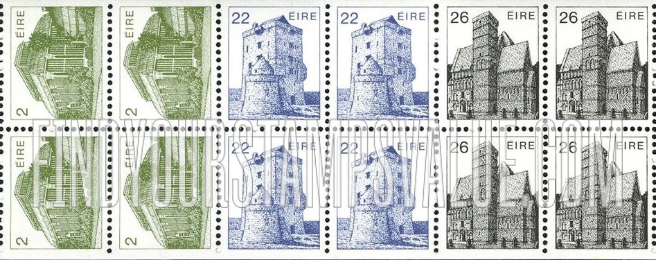 FindYourStampsValue: Cormac’s Chapel, 1134, Aughnanure Castle and Central Pavilion, Dublin Botanical Gardens