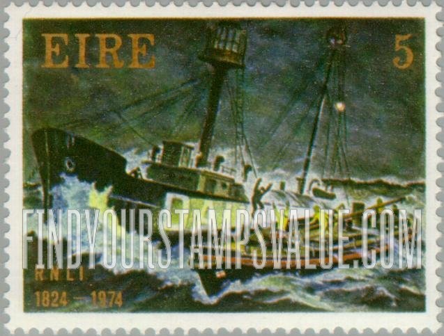 FindYourStampsValue: Rescue, by Bernard Gribble