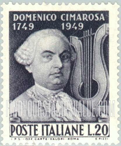 FindYourStampsValue: Domenico Cimarosa