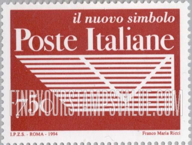 FindYourStampsValue: New Italian Postal Emblem