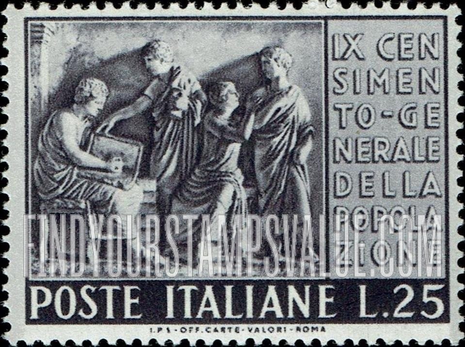 FindYourStampsValue: Roman Census
