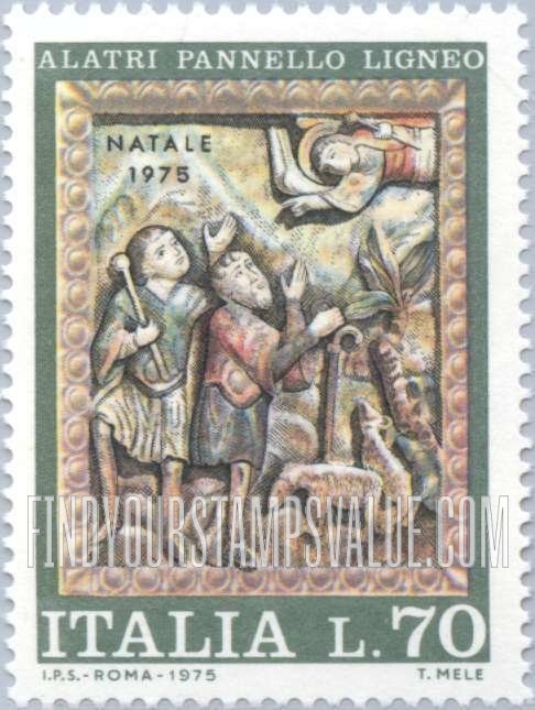 FindYourStampsValue: Christmas: Annunciation to the Shepherds