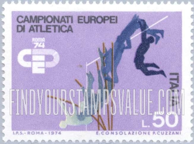 FindYourStampsValue: Pole vault