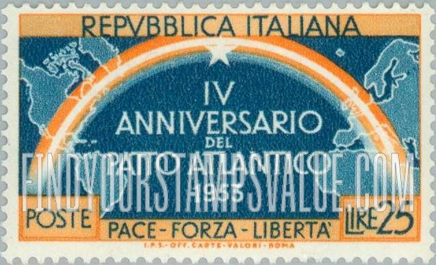 FindYourStampsValue: Continents Joined by Rainbow