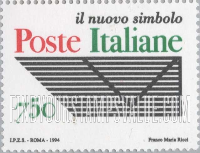 FindYourStampsValue: New Italian Postal Emblem