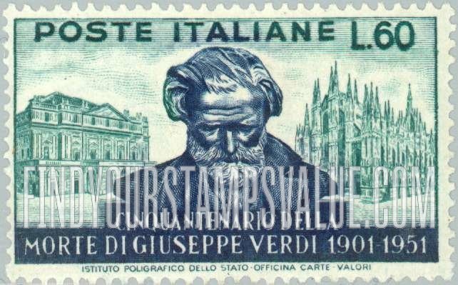 FindYourStampsValue: Giuseppe Verdi