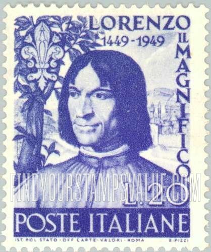 FindYourStampsValue: Lorenzo de Medici