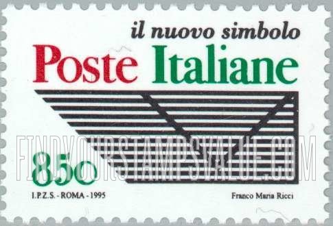 FindYourStampsValue: New Italian Postal Emblem Type of 1994