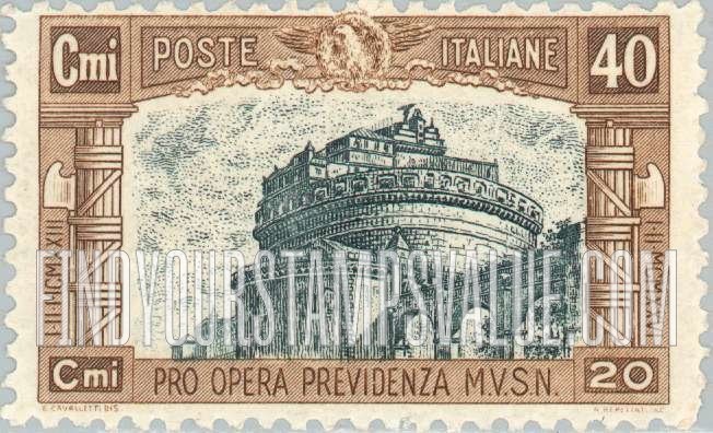 FindYourStampsValue: SEMI-POSTAL - Castle of St. Angelo