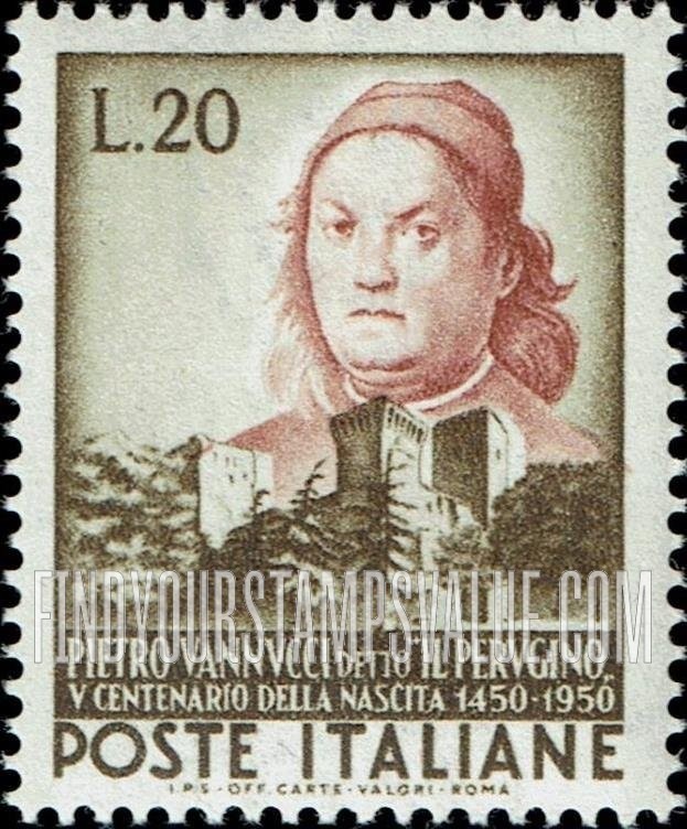 FindYourStampsValue: Pietro Vannucci (Il Perugino)