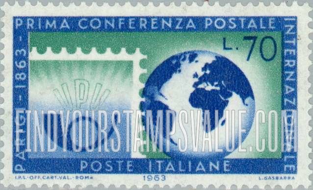 FindYourStampsValue: Globe and Stamp