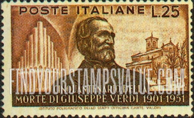 FindYourStampsValue: Giuseppe Verdi