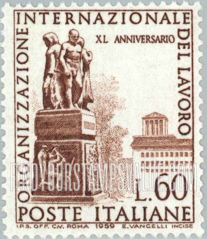 FindYourStampsValue: Labor Monument, Geneva