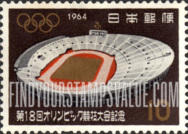 FindYourStampsValue: National Stadium, Tokyo - オリンピック競技場、東京