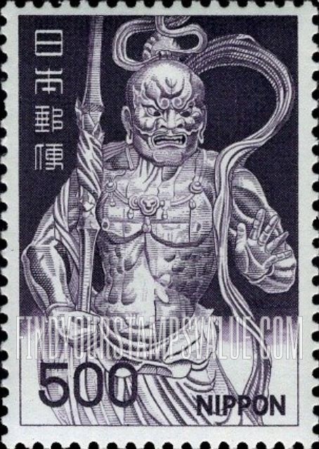 FindYourStampsValue: Kongo-Rikishi - 金剛力士像