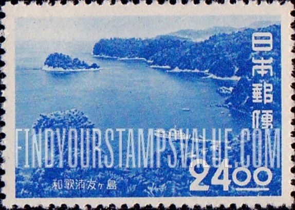 FindYourStampsValue: Wakanoura Bay - 沖ノ島野奈浦