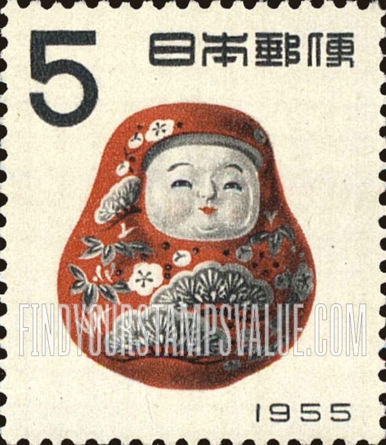 FindYourStampsValue: Daruma Doll - だるま