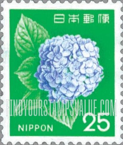 FindYourStampsValue: Hydrangea - アジサイ