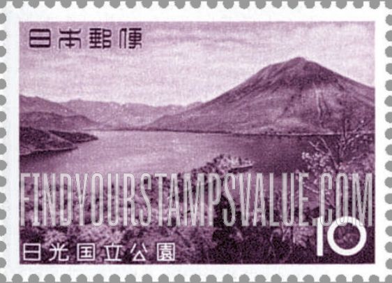 FindYourStampsValue: Lake Chuzenji and Mt. Nantai - 中禅寺湖と男体山