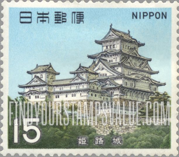 FindYourStampsValue: Himeji Castle, Hyogo Prefecture - 姫路城、兵庫県
